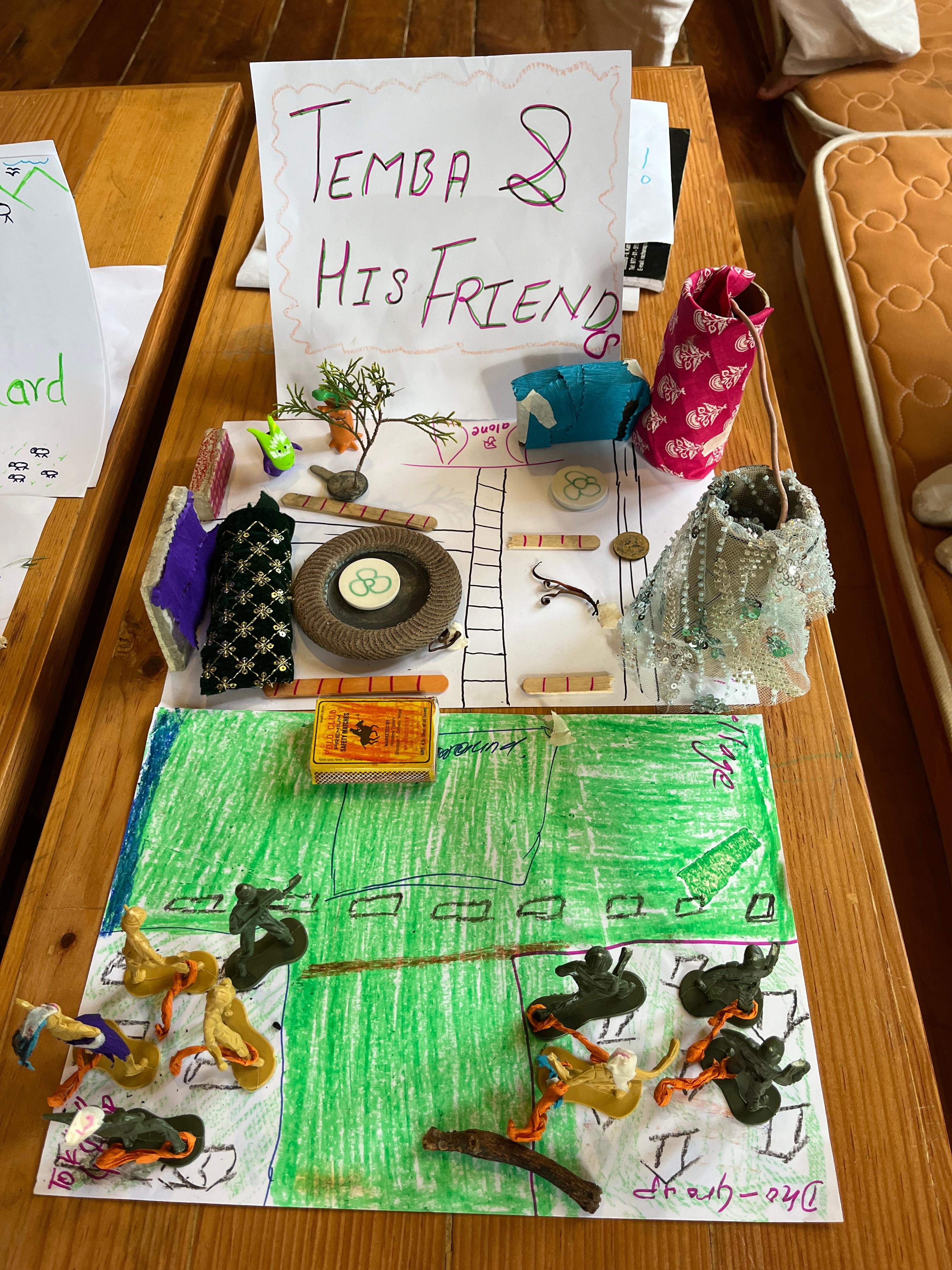 story developed by students during workshop