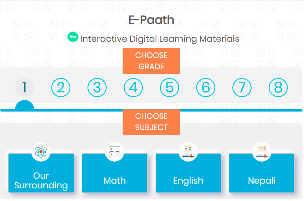 E-Paath Homepage Screenshot